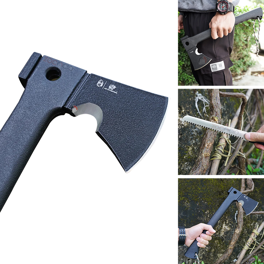 Miniatura 3 de Hacha De Supervivencia y Sierra Camping